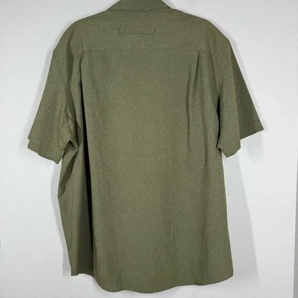 Duluth Men's Breezeshooter Relaxed Fit Shirt Green Guide Safari Outdoors Large - Picture 6 of 6